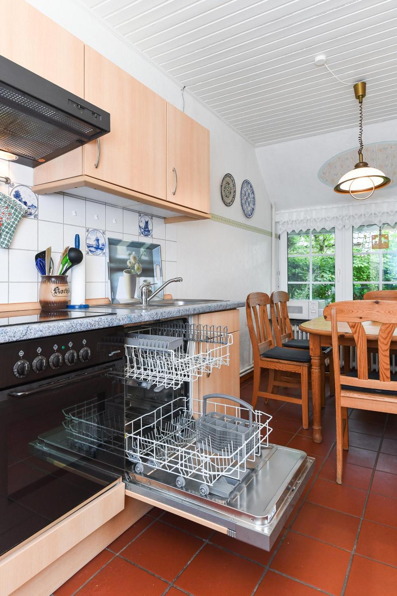 Ferienhaus Dohlennest คาโรลิเนนซีล ภายนอก รูปภาพ